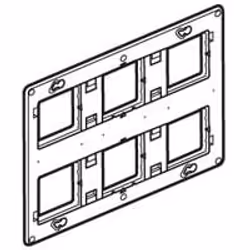 Legrand 080266 Plaque de commutation et obturateur