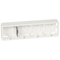 Cadre saillie 10 modules prof. 40 mm horizontal