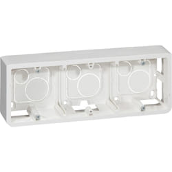 Cadre saillie MOSAIC pour 4, 5 ou 2 x 2 modules profondeur 40mm horizontal - LEGRAND - 080286