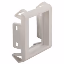 support plaque 2 modules pour boitier 80291 legrand mosaic blanc