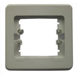 85500 - Plaque 1 poste Sagane Plexo grise IP44 IK08 - Legrand