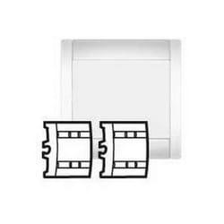 Legrand - 85607 - Enjoliveur double Doigt à 2 voyants opalis sagane