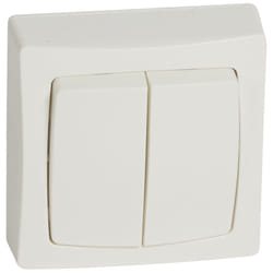 Interrupteur double va-et-vient ASL pour appareillage saillie 250 V - LEGRAND - 086020