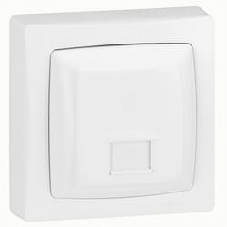 Prise RJ45 numéris-Internet - LEGRAND - 86033 - Blanc RAL 9010 - 8 contacts - Bornes auto-dénudantes