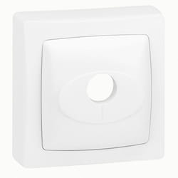 Prise télévision ASL simple mâle saillie complet blanc - LEGRAND - 086040