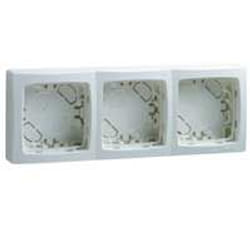 Cadre saillie ASL pour blanc 3 postes - LEGRAND - 080293