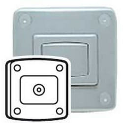 Legrand - 86678 - Enjoliveur sagane roc - prises tv type ''f'', mle simple
