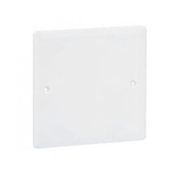 Couvercle universel BATIBOX carré pour boîte 1 poste - LEGRAND - 089281
