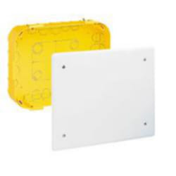 Boîte pour dérivation BATIBOX cloisons sèches 115x115x40mm couvercle 140x140mm - LEGRAND - 089372