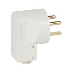 Fiche mâle coudée - 2 phases + terre - 20 A - 380 V