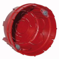 Boîte batibox pour murs parpaings briques - 1 poste - profondeur 30 à 40 mm