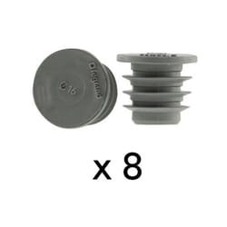 Legrand - Lot de 8 obturateurs pour boîte à encastrer Ecobatibox - Ø16mm