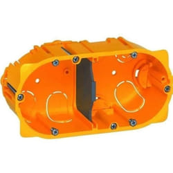 Boîte pour cloison sèche 2 postes profondeur 40mm