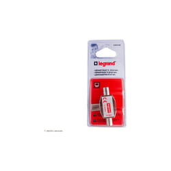 Legrand - Répartiteur tv blindé 1 entrée femelle 2 sorties mâles Ø9.52mm