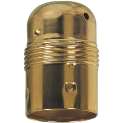 Douille culot E27 à chemise lisse métallique et borne de terre 4A 150W - Legrand
