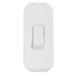 Interrupteur pour lampe - 2 A - blanc