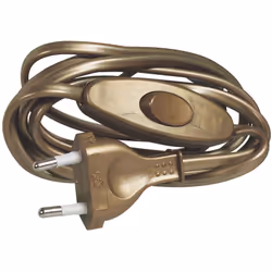 Le cordon pré-équipé pour lampe Legrand, de couleur vieil or, est une solution pratique et esthétique pour l’installation d’é ...