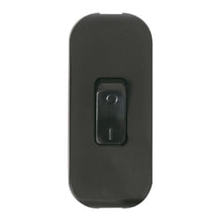 Interrupteur à bascule pour lampe - Bipolaire - Noir - Legrand