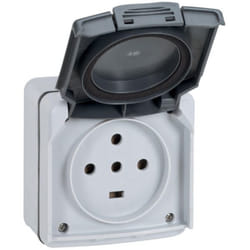 LEGRAND Prise Plexo - 3 phases + neutre + terre - 20 A - IP55