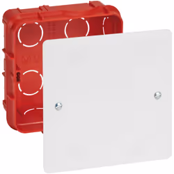 La boîte de dérivation pour maçonnerie Legrand, de dimensions 85x85x40mm, est une solution idéale pour le repiquage de circui ...