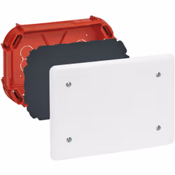 Boîte à encastrer pour mur plein 165 X 115 X 40 mm