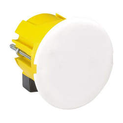 Boîte à encastrer Batibox plaque de plâtre pour applique avec couvercle - Ø40mm - Legrand