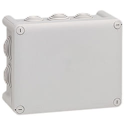 Boîte de dérivation PLEXO rectangulaire gris 155 X 110 mm - LEGRAND - 092042