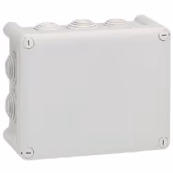 Boîte de dérivation PLEXO rectangulaire gris 155 X 110 mm - LEGRAND - 092042