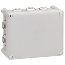 Boîte de dérivation PLEXO rectangulaire gris 180 X 140 mm - LEGRAND - 092052