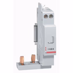 Le kit de raccordement direct par peigne pour disjoncteur 1P, 1P+N maxi 63A - 1 module de Legrand permet de raccorder directe ...