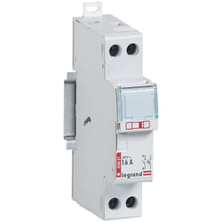 Legrand - Porte-fusibles 1P+N - 16A - 1 module - Pour cartouches 10,3 x 25,8mm