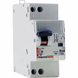LEGRAND Disjoncteur différentiel DNX4500 20A AC