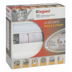 Coffret électrique à équiper 1 rangée 13 modules - LEGRAND - DRIVIA - Blanc - Fixation murale en saillie
