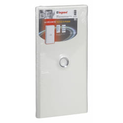 LEGRAND Porte blanche coffret Drivia 3 rangées