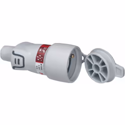 Fiche femelle avec terre plastique avec volet de protection Plexo - Avec anneau pour débranchement facile Caractéristiques pr ...
