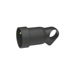 Fiche femelle 2p+t annela noire s/c - Legrand