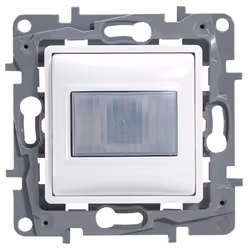 Interrupteur automatique - LEGRAND - Niloé - 400W - Blanc - Enjoliveur finition éclat