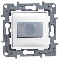 Interrupteur automatique - LEGRAND - Niloé - 400W - Blanc - Enjoliveur finition éclat