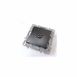 Prise TV Simple couleur fonte connecteur 9.52mm mâle étoile blindée sans plaque Niloé LEGRAND 096648 TV MALE ETOILE 2DB FONTE ...