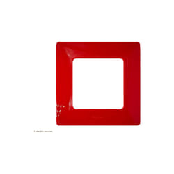 Plaque de finition Niloé Legrand 1 Poste Finition: Coquelicot
