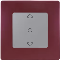PLAQUE PRUNE 1 POSTE LEGRAND 096707Legrand -Plaque 1 poste Niloé -Prune