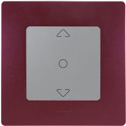 Plaque prune 1 poste Legrand 096707