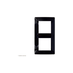 Plaque de finition Niloé Legrand 2 Postes Finition: Onyx