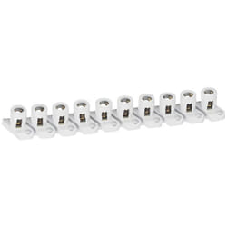 Legrand - Borne de raccordement Pour coffrets de dérivation - 2x10 mm² - 10 bornes