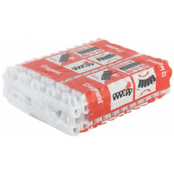 Barette 2 x 6 nylbloc blanche 10