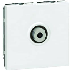 Legrand - Prise tv Mosaic Blanc Type f