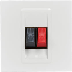 Legrand - Prise Haut-Parleur Mosaic Blanc