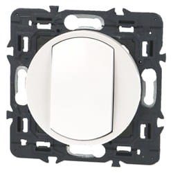 Interrupteur va-et-vient simple blanc Legrand Céliane™