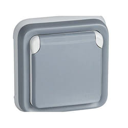Legrand Plexo-nbsp-ndash-nbspBase de prises pour encastrement (moderne) couleur Gris - 191512