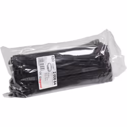 collier - legrand colson - 9 x 262 mm - noir - sachet de 100 - legrand 200864
